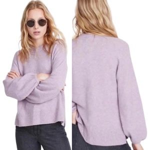 Madewell Payton Pullover Sweater in Coziest Yarn Size Small